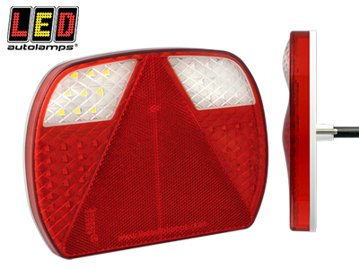 TAKAVALO TRAILERIIN, OHUT ? 1.2M KAAPELI (VASEN) - LED-Perävaunuvalaisimet - 1614-EU200-6P1-2L - 1