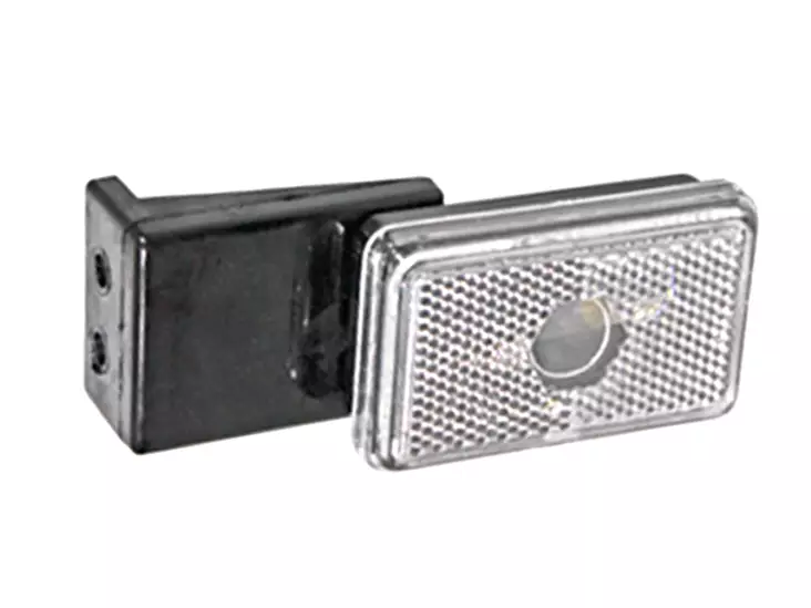 Halogen äärivalo kirkas kumivarsi - Vasen - Kirkkaat äärivalot - 1606-28010-L - 1