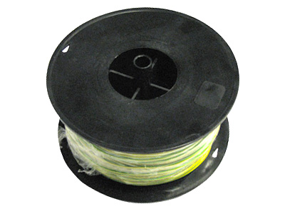 Draka autojohto kaksivärinen 1,50mm2 keltainen & vihreä (100m) - Autojohdot 1.50mm2 - 0231164552-100M - 1