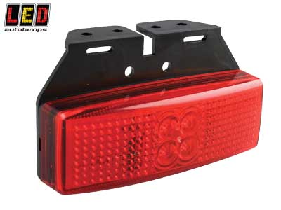 TAKAÄÄRIVALO KEHYKSELLÄ - Punaiset äärivalot - 1614-1491RM - 1