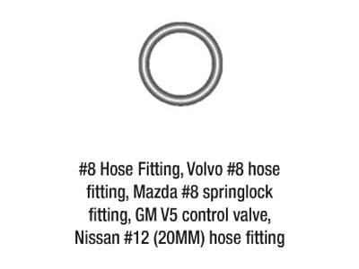 O-RENGASSARJA SIS 10 KPL - Ilmastoinnin huolto-osat, O-renkaat - 1352-568013N - 1