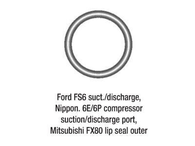 O-RENGASSARJA SIS 10 KPL - Ilmastoinnin huolto-osat, O-renkaat - 1352-568116N - 1