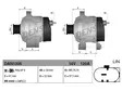LATURI DENSO 12V 120A START-STOP SUZUKI SX4 S-CROSS 1,6DDIS - Laturit - 3200-60479DENSO - 5
