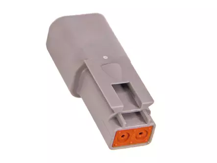 DEUTSCH LIITINRUNKO 2-NAP. HARMAA - Liitinrasia Deutsch - DT04-2P - 3