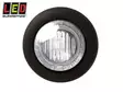 LED-ÄÄRIVALO KIRKAS PYÖREÄ Ø28MM 12-24V - Kirkkaat äärivalot - 1614-181WME2P - 1
