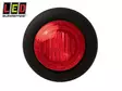 Led Autolamps led-äärivalo punainen pyöreä - 12-24V / Ø28mm / LHS - Punaiset äärivalot - 1614-181RME2P - 1