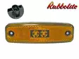 Rubbolite Led-äärivalo keltainen 124x38x16mm - 12-24V / AMP-liitin / ADR - Keltaiset äärivalot - 1608-4816-AMP - 1