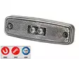 Rubbolite led-äärivalo kirkas 124x38x16mm - 12-24V / AMP-liitin / ADR - Kirkkaat äärivalot - 1608-4899-AMP - 1