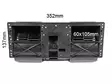 PUHALLIN 24V 3-NOP 352X137 - Puhallinmoottorit ja vastukset ym - 9000-0907P - 2