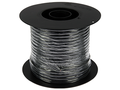 Draka musta AJMY autojohto 2x2,5mm2 - Pyöreä 50m - Autojohdot 2-N - 02314730-P - 1
