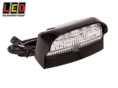 LED-REKISTERIVALO 12-24V MUSTA - PIENI - LED-Rekisterivalot - 1614-41BLME1P - 1