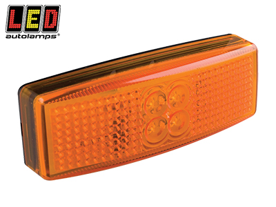 SIVUÄÄRIVALO, KELTAINEN - Keltaiset äärivalot - 1614-1490AM2P - 1