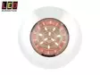 SISÄVALO, PYÖREÄ KAKSIVÄRINEN PUNAINEN/VALKOINEN # - LED-sisävalot, pyöreät - 1614-7524WR - 1