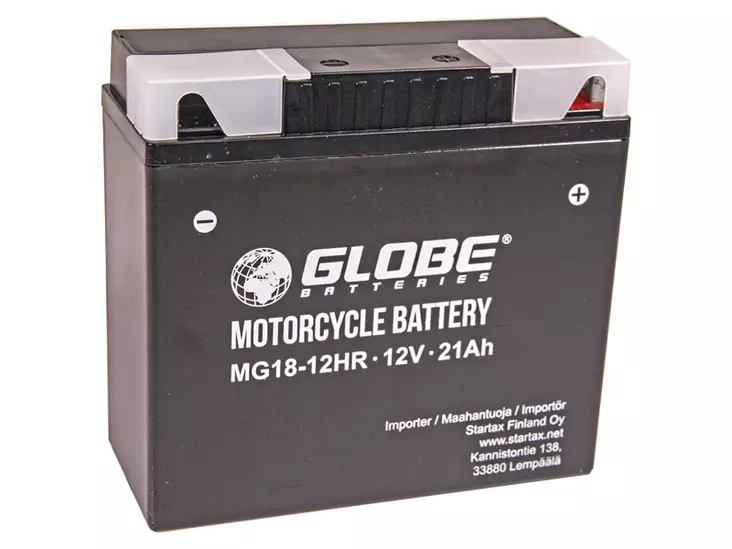 Globe MG18-12HR Geeliakku 12V 21Ah 300A - Suljetut ajovoima- ja teollisuusakut - 1805-MG18-12HR - 2