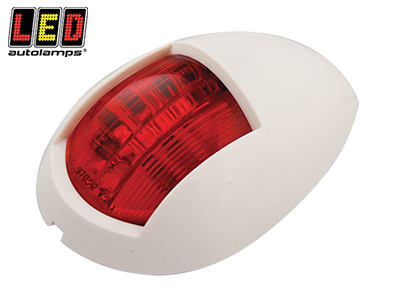 KULKUVALO VENEESEEN - PUNAINEN - VALKOINEN - Venevalaisimet - 1614-52WR - 1