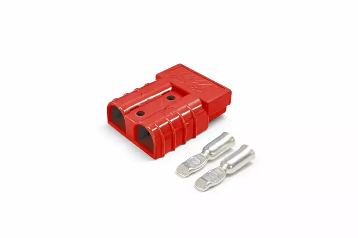 Trukkiliitin punainen - 16mm2 / 50A - Trukkiliittimet - 1553-5970R - 1