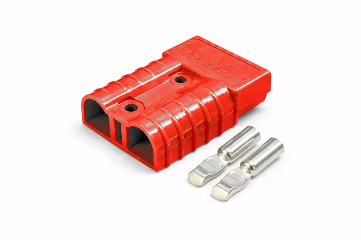 Trukkiliitin punainen - 35mm2 / 175A - Trukkiliittimet - 1553-5980R - 1
