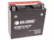 GLOBE AGM 12V 12AH 150X69X145 +/- 150A (EN) - Euroglobe Mp-akut - 1805-YT14B-BS - 2