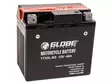 GLOBE AGM 12V 4AH 114X70X106 -/+ 65A (EN) - Euroglobe Mp-akut - 1805-YTX5L-BS - 2