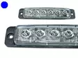 LED-MAJAKKA/VAROITUSVALO SININEN VAAKA - LED-tasovilkku - 40-F6HS - 1