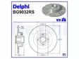 JARRULEVY DELPHI, 1 KPL / PKT, TAKA LAAKERILLA, RENAULT CLIO,MEG - Jarrulevyt - BG9032RS - 2