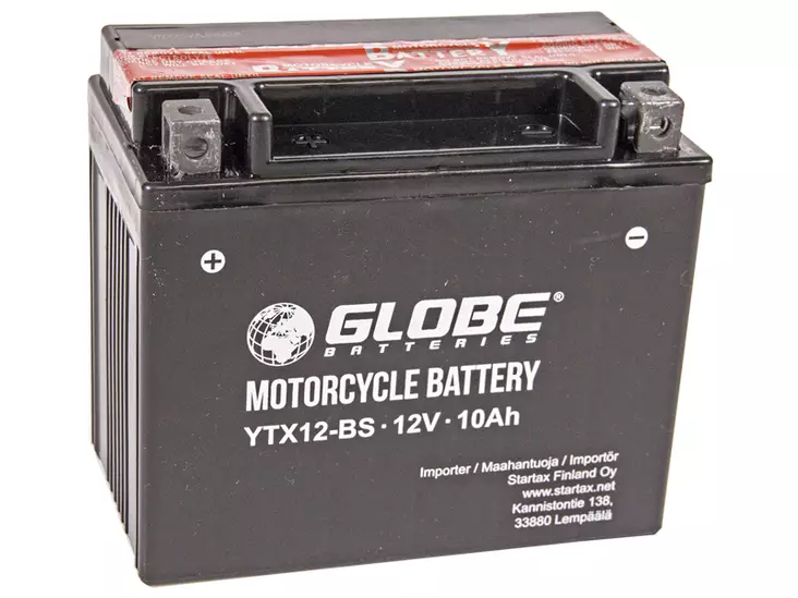GLOBE AGM 12V 10AH 150X87X130 +/- 160A (EN) - Euroglobe Mp-akut - 1805-YTX12-BS - 2