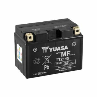 YUASA MP-AKKU 12V 11,8AH TTZ14S +/- - Yuasa Mp-akut - TTZ14S - 1