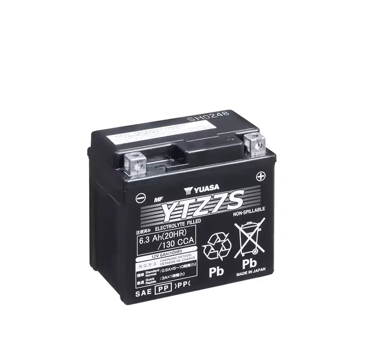 YUASA MP-AKKU 12V 6,3AH YTZ7S -/+ - Yuasa Mp-akut - YTZ7S - 1