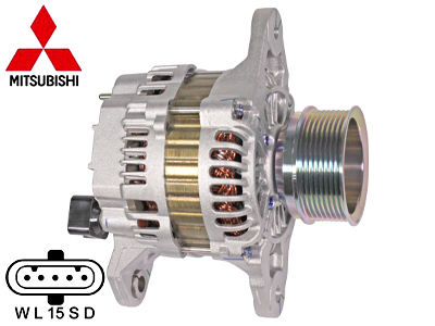 LATURI MITSUBISHI 24V 130A A4TR5891AM - Laturit - 3200-60253MIT - 1