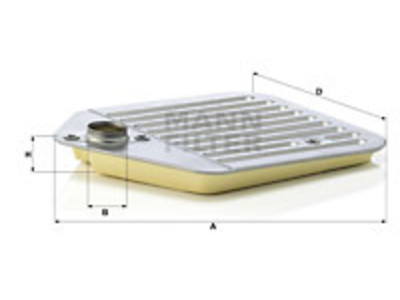 VAIHTEISTOSUODATIN MANN, BMW - Vaihteistosuodattimet - 1482-H2425XKIT - 1