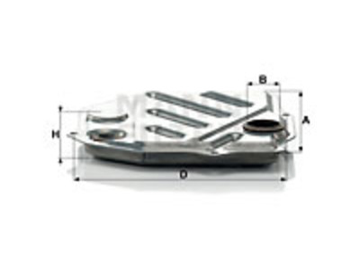 VAIHTEISTOSUODATIN MANN, MB - Vaihteistosuodattimet - 1482-H2014XKIT - 1