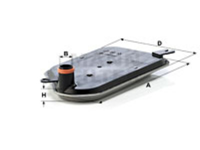 VAIHTEISTOSUODATIN MANN, VAG - Vaihteistosuodattimet - 1482-H2826KIT - 1