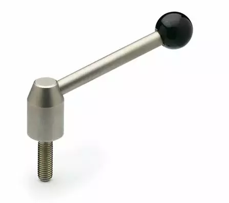 Rosterinen lukitusvipu - M8 40mm - Anturiteline komponentit - LKTVP-M8-40-RST - 1