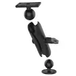 RAM MOUNTS KIINNITYSSARJA HUMMINBIRD HELIX 5 - Kiinnityssarja C sarja 1,5" pallo - RAM-202-153-202U - 3