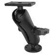 RAM MOUNTS KIINNITYSSARJA HUMMINBIRD HELIX 5 - Kiinnityssarja C sarja 1,5" pallo - RAM-202-153-202U - 2