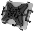 RAM MOUNTS X-GRIP TASOKIINNITYSSARJA 9-10" TABLETEILLE - Kiinnityssarja B-sarja 1" pallo - RAM-B-101-C-UN9U - 6