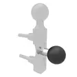 RAM Mounts kiinnityspallo naaraskierteellä 1" B-sarja - Komponentit B-sarja 1 " pallo - RAM-B-309-3U - 2