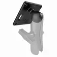 Ram Mounts Vesa 75x75mm kiinnityspohja 1,5" C-sarja - Komponentit C-sarja 1,5 " pallo - RAM-2461U - 3