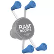 Ram Mounts X-Grip vaihtokumit sininen - Ram Mounts X-Grip telineet - RAP-UN-CAP-4-BLUEU - 2