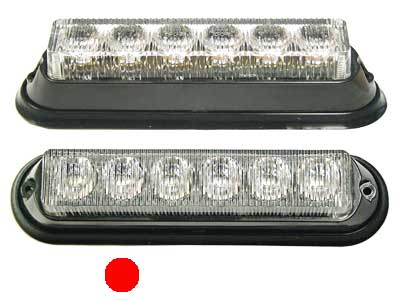 LED-MAJAKKA/VAROITUSVALO 12/24V # - LED-tasovilkku - 40-LED06PU - 1