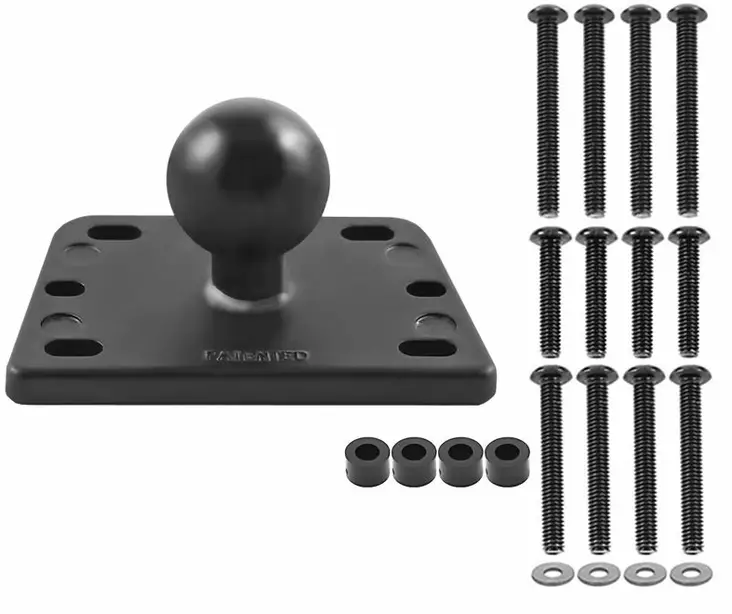 RAM Mounts jarrusäiliökiinnitys - pallo keskellä 1" B-sarja - Komponentit B-sarja 1 " pallo - RAM-B-345U - 1