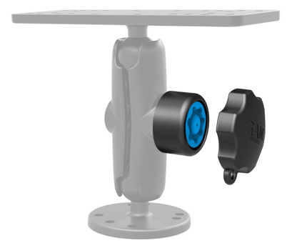RAM Mounts kiinnitysvarren Pin-lock lukite 1" B-sarja - Komponentit B-sarja 1 " pallo - RAP-S-KNOB3U - 1
