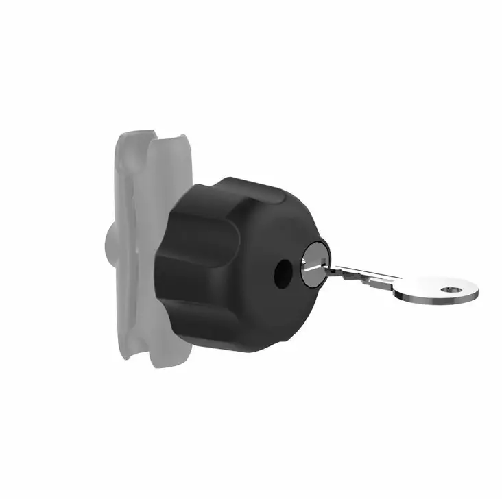 RAM Mounts lukko kiinnitysvarteen 1" B-sarja - Komponentit B-sarja 1 " pallo - RAM-KNOB3LU - 1