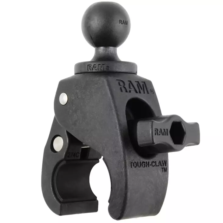RAM Mounts small tough-Claw putkikiinnike 1" B-sarja - Komponentit B-sarja 1 " pallo - RAP-B-400U - 1