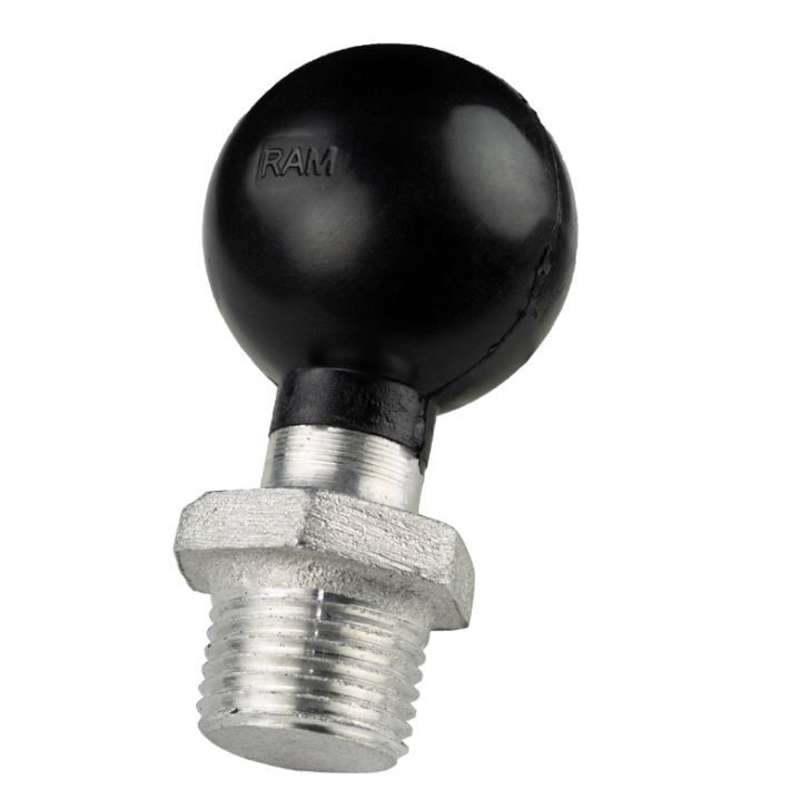 Ram Mounts kiinnityspallo kierteellä 1/2" NPT 1,5" C-sarja - Komponentit C-sarja 1,5 " pallo - RAM-207U - 1