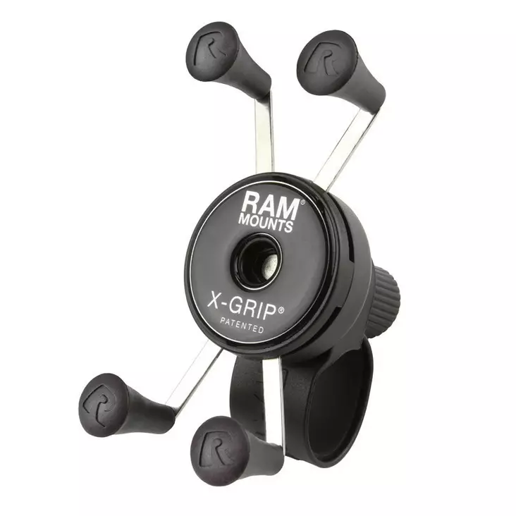 Ram Mounts X-Grip puhelinteline Tough-Strap tankokiinnikkeellä - Ram Mounts X-Grip telineet - RAP-460-UN7U - 1