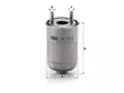 POLTTOAINESUODATIN MANN, RENAULT - Polttoainesodattimet - 1482-WK9012X - 1