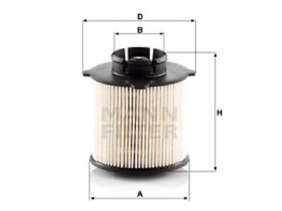 =1482-PU90011X POLTTOAINESUODATIN MANN, OPEL - Polttoainesodattimet - 1482-PU9001X - 1