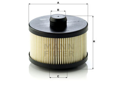 POLTTOAINESUODATIN MANN, CHRYSLER - Polttoainesodattimet - 1482-PU10001X - 1