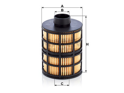 POLTTOAINESUODATIN MANN, OPEL - Polttoainesodattimet - 1482-PU723X - 1